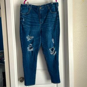 American Eagle Curvy Super Hi Rise Jegging sz 22